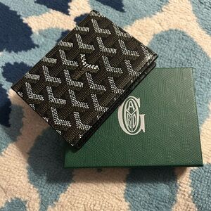 Goyard Black Wallet Card Holder
